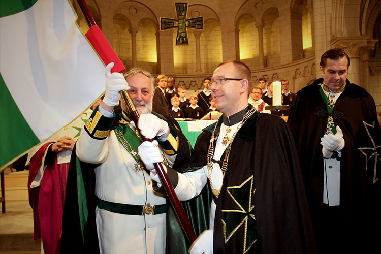 Cérémonie d'installation du Grand Prieuré du Royaume de Belgique